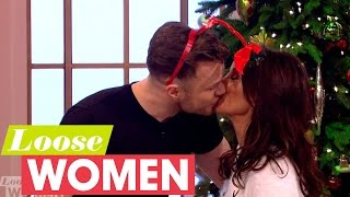 Olly Murs Surprises The Loose Women With A Christmas Kiss | Loose Women
