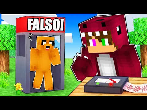I USE LIE DETECTOR with MIKECRACK in MINECRAFT 🤣 MINECRAFT ROLEPLAY
