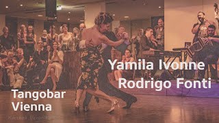Yamila Ivonne & Rodrigo Fonti dancing to El Cachvache live @Tangobar Vienna (3/4)