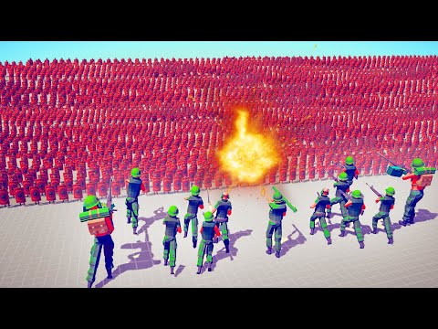 SUPER ARMY GROUP 🔥 vs ⚔️ 200x MELEE ARMY / Totally Accurate Battle Simulator ( TABS )