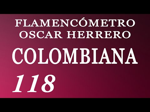Metrónomo Flamenco - Colombiana 118 - Flamencómetro Oscar Herrero
