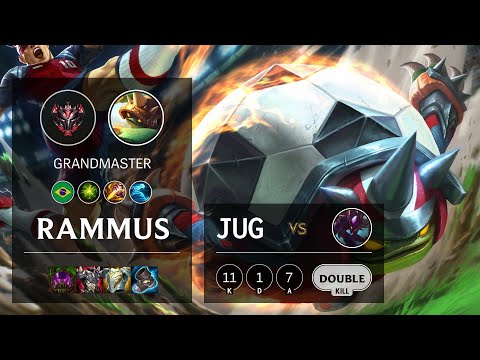 Rammus Jungle vs Kha'Zix - BR Grandmaster Patch 11.2