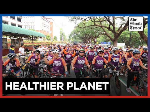 Biking enthusiasts join Pedal for People and Planet