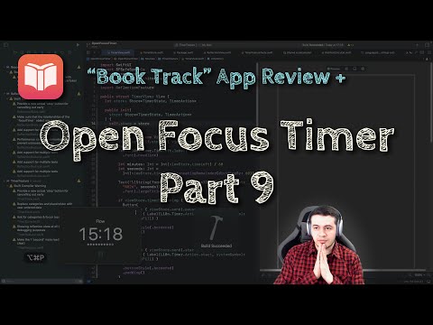 [iOS Dev] "Book Track" app review + Open Focus Timer, pt. 9 | SwiftUI App Development | !project !re thumbnail