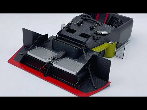 Thumbnail for Building MFH 1/12 Ferrari 333 SP 1998 Daytona 24H Winner : Step 9 Assemble by Ferrari 333 SP
