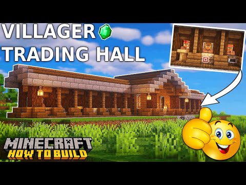 Build a Villagers Trading Hall in Minecraft || Minecraft gameplay in Tamil | Episode 13