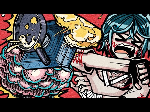 Omi Blows Up His Eggs...