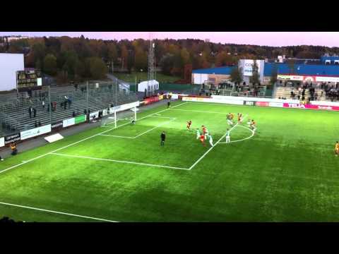Syrianska FC - Jönköping  | Peter Ijehs straff och publikens jubel!