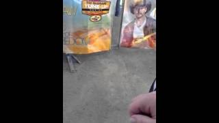 Tim McGraw-outside preshow tent-Everybody Hates ME! Darien Lake 2013M