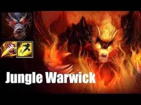 League of Legends Warwick jungle GR:Solo Baron #1