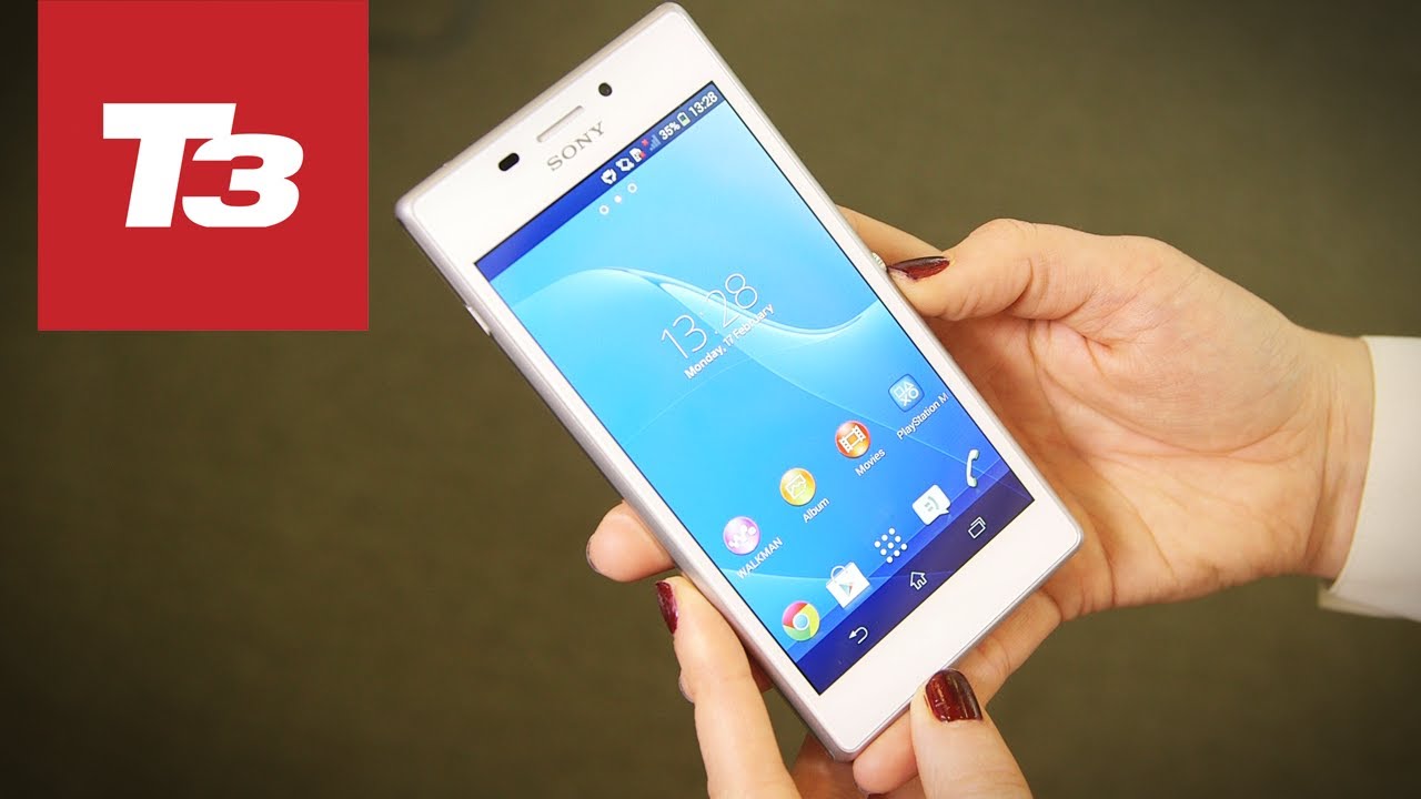 Sony Xperia M2 hands-on specs preview - YouTube
