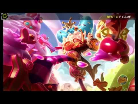 Candy King Ivern Skin Spotlight - ivern gameplay - League of Legends