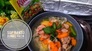 Download lagu RESEP SAYUR SOP BAKSO BUMBU RACIK mp3