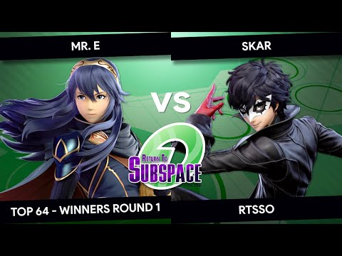 RTSSO - Mr. E (Lucina) vs Skar (Joker) - Top 64 - Winners Round 1