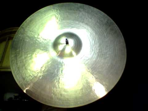 22 Kontroversial Ride, 2199g - Handcrafted cymbals by Craig Lauritsen..MOV