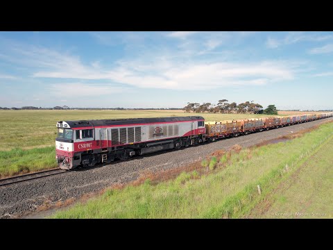 7762V SCT Wagons Recovered From Inverleigh Derailment (18/11/2022) - PoathTV Australian Trains