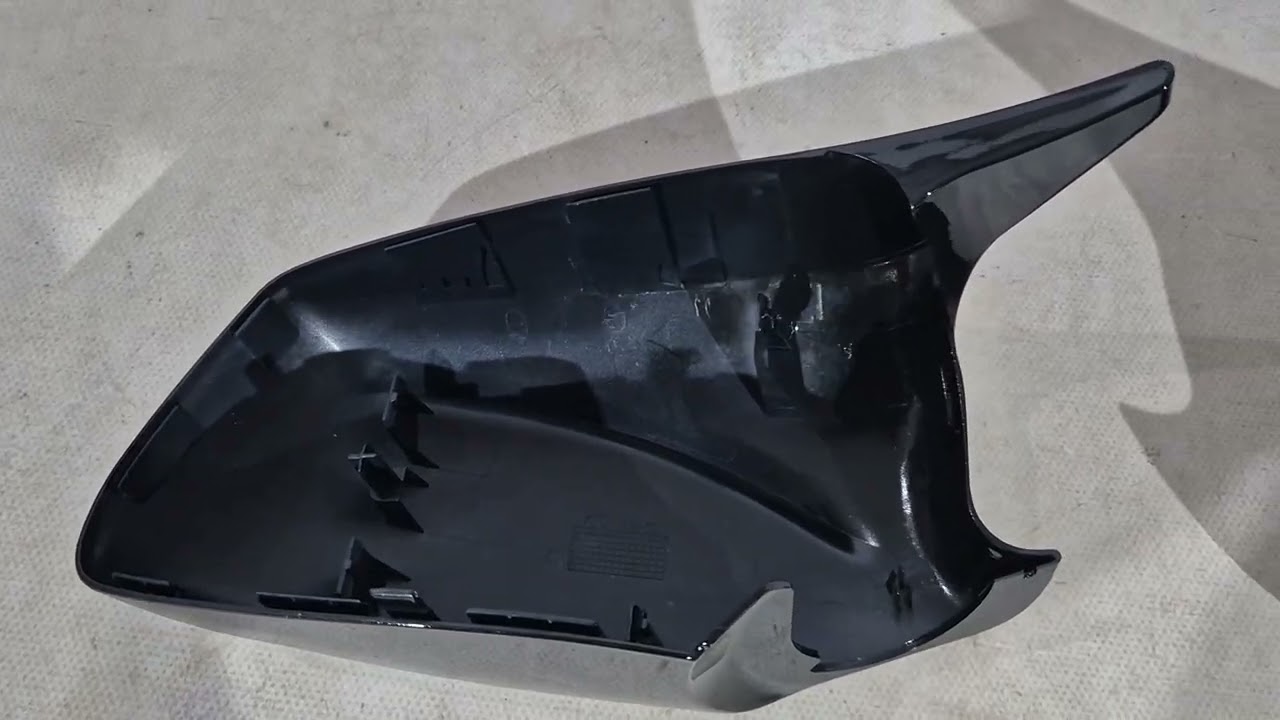 BMW 5 серія F10/F11 2010-2016 рр. Кришки дзеркал M-Look 2010-2013 (З защіпками, 2 шт) Video 1