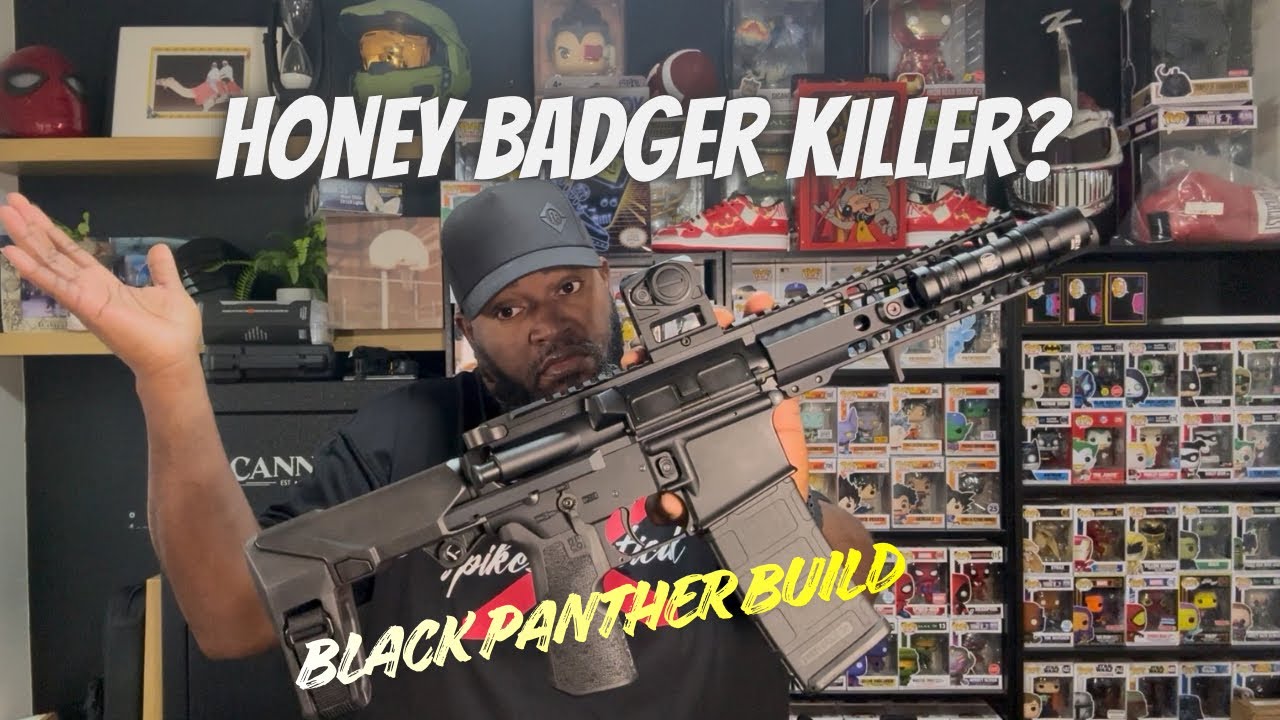 The Budget Honey Badger Clone Everyone Needs (Black Panther 300blk Build)
