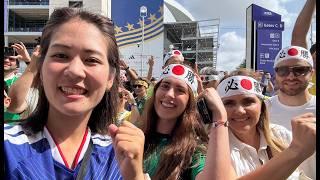 【日本ありがとう🇯🇵】ブラジル戦現地観戦!現地の雰囲気どうだった?