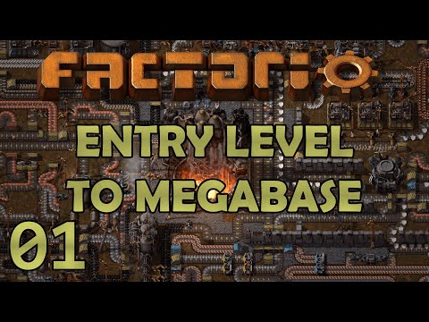 LEARNING THE BASICS! - Factorio 0.18 - Entry Level to Megabase - Tutorial Let's Play - Ep 1