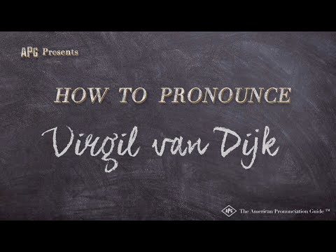 How to Pronounce Virgil van Dijk (Real Life Examples!)
