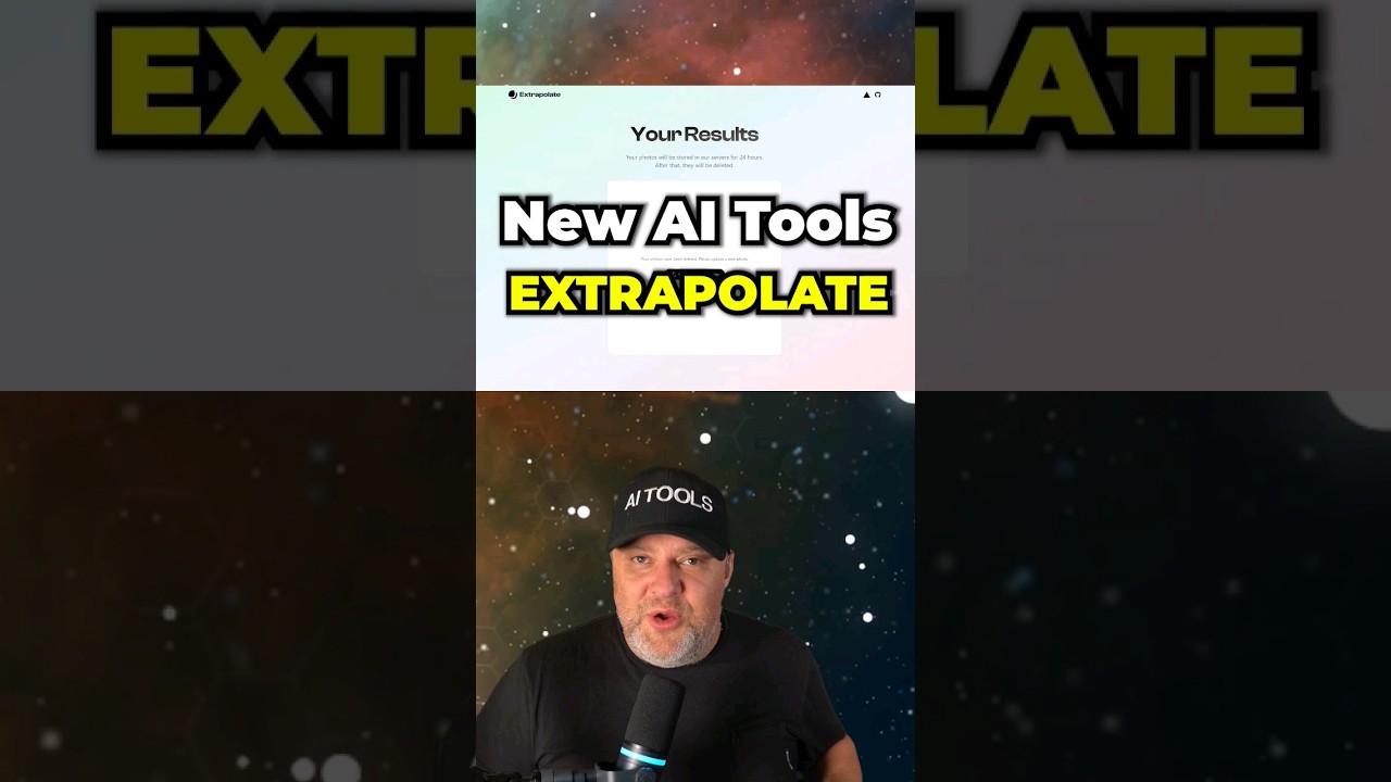 Extrapolate - Use AI to see what you look like when you're older 😬 #aifilter #aitool #ai #openai