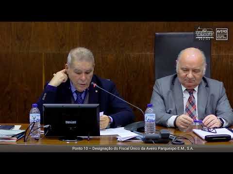 Assembleia Municipal de Aveiro – Sessão Extraordinária de Dezembro de 2025