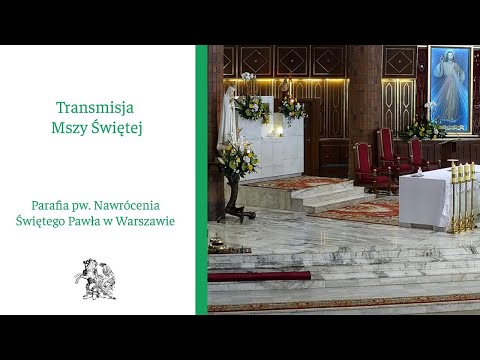 Transmisja Mszy Św. o 13:00 - 15 stycznia 2023 r.
