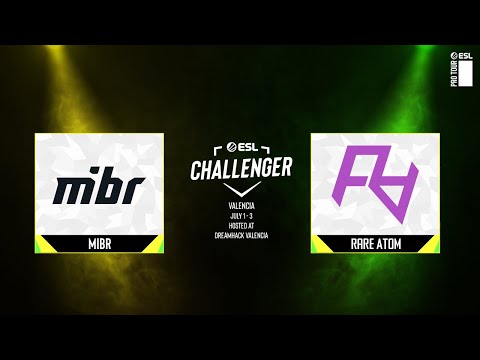 MIBR vs. Rare Atom - Map 1 [Overpass] - ESL Challenger Valencia 2022 - Group B