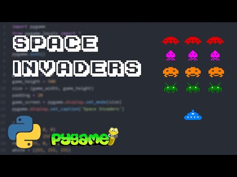 Asmr Programming Coding Space Invaders In Python And Pygame