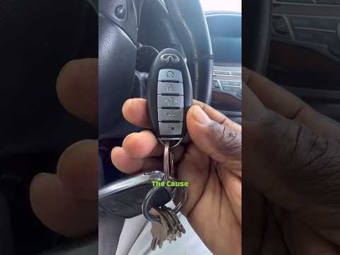 How To Reprogram Key Fob/Infiniti QX60.