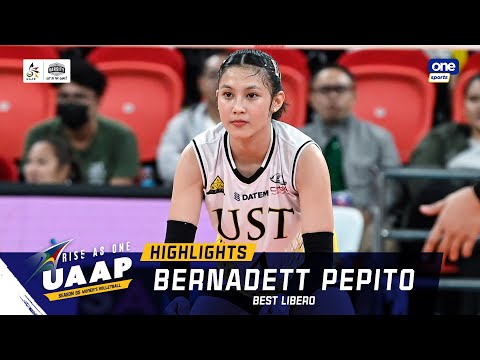 Bernadett Pepito highlights | UAAP Season 85 Women’s Volleyball