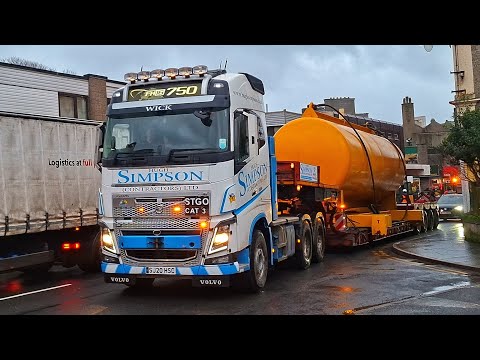 Simpson Contractors Ltd Moving Buoyancy Tanks to Subsea7 21/01/26