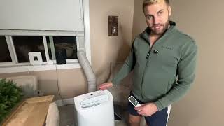 Uthfy 8000BTU Portable Air Conditioners, 4-in-1 Function AC Unit