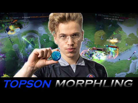 How Topson Morphling Deals with Invoker! Road to GrandMaster Morph | DOTA 2 MICRO