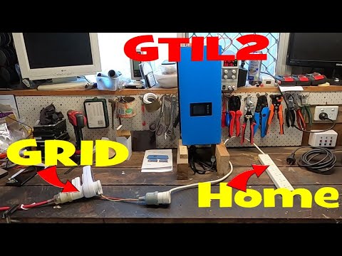 Sun 2000 GTIL2 Inverter full test. How it works, what it does.