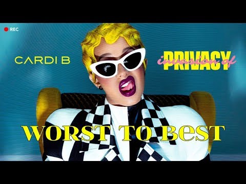 From Worst To Best: 'Invasion of Privacy' by Cardi B (Tracklist Ranked)