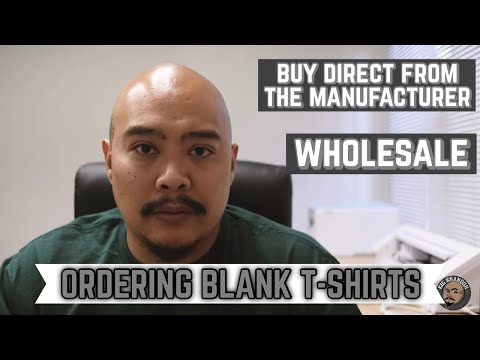 Buying Wholesale T-Shirts