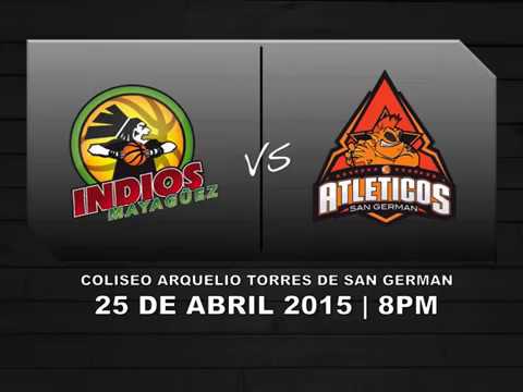 BSN Classic - Indios de Mayaguez vs Atleticos de San German (25 de abril 2015)