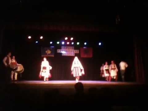 Albanian Dance : Rinia Contact - Vallja e Rugovës