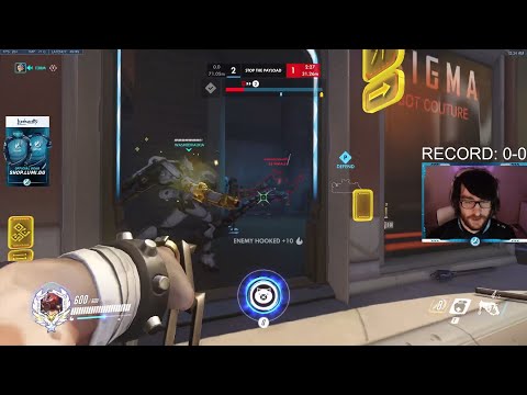 #1 BEST TANK - HARBLEU! ROADHOG + HAMMOND + SIGMA OVERWATCH SEASON 30 TOP 500