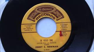 The Potato Song (Lâche pas la patate) , Jimmy C.  Newman , 1974 Vinyl 45RPM