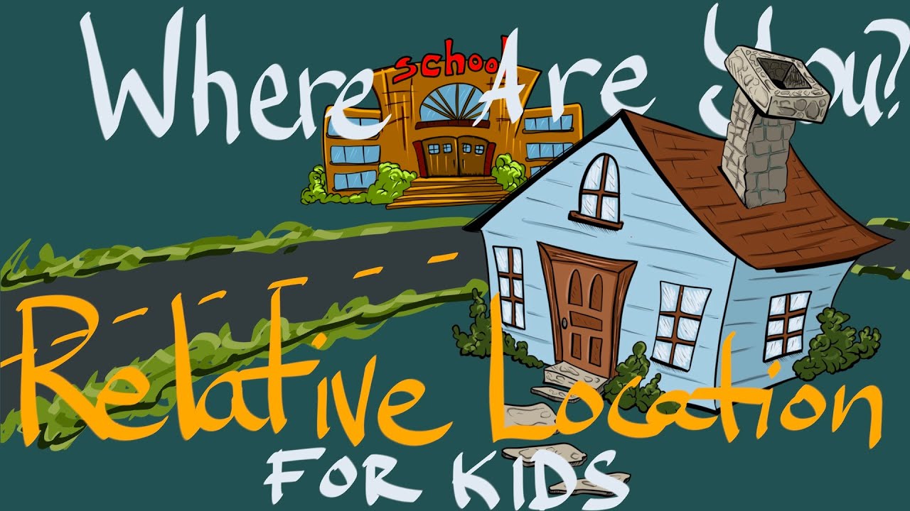 How do you use relative location in a sentence?