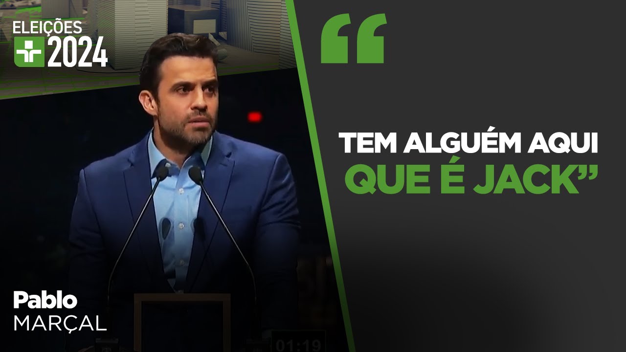 José Datena e Pablo Marçal trocam acusações durante debate à Prefeitura de SP na TV Cultura