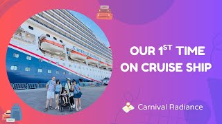 First Time on Cruise Ship Vlog - Carnival Radiance - Day 1