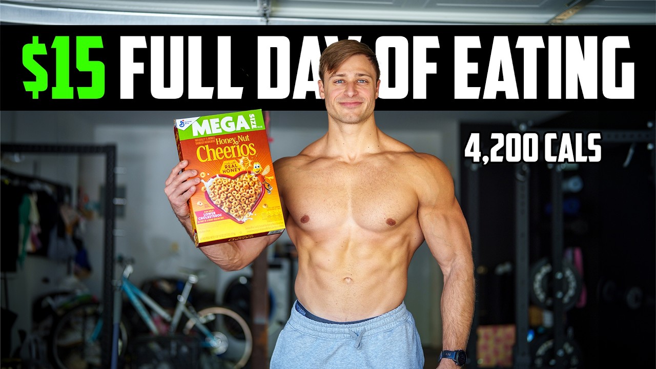 $15 Full Day of Eating on the BULK | 4,200 Cals to Get BIG