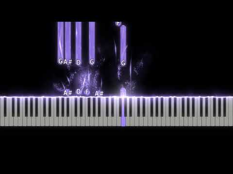 LeXxìv  (Feat. Victor Perry) - Stay With Me Easy Piano Tutorial