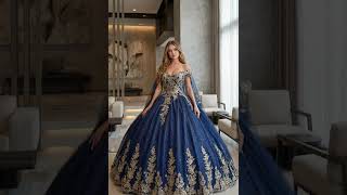 Layla K LK221 Cape Sleeves Corset Embroidered Quinceañera Ball Gown video