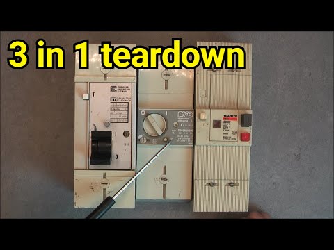 Teardown of 3 domestic circuit breakers