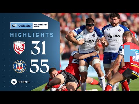 AMAZING GAME! 🤩 | Gloucester 31-55 Bath | Gallagher Premiership Rugby Highlights